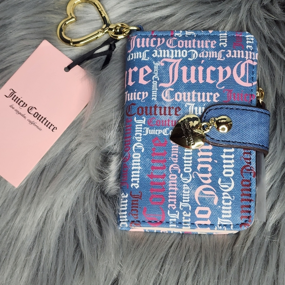Juicy couture denim like wallet